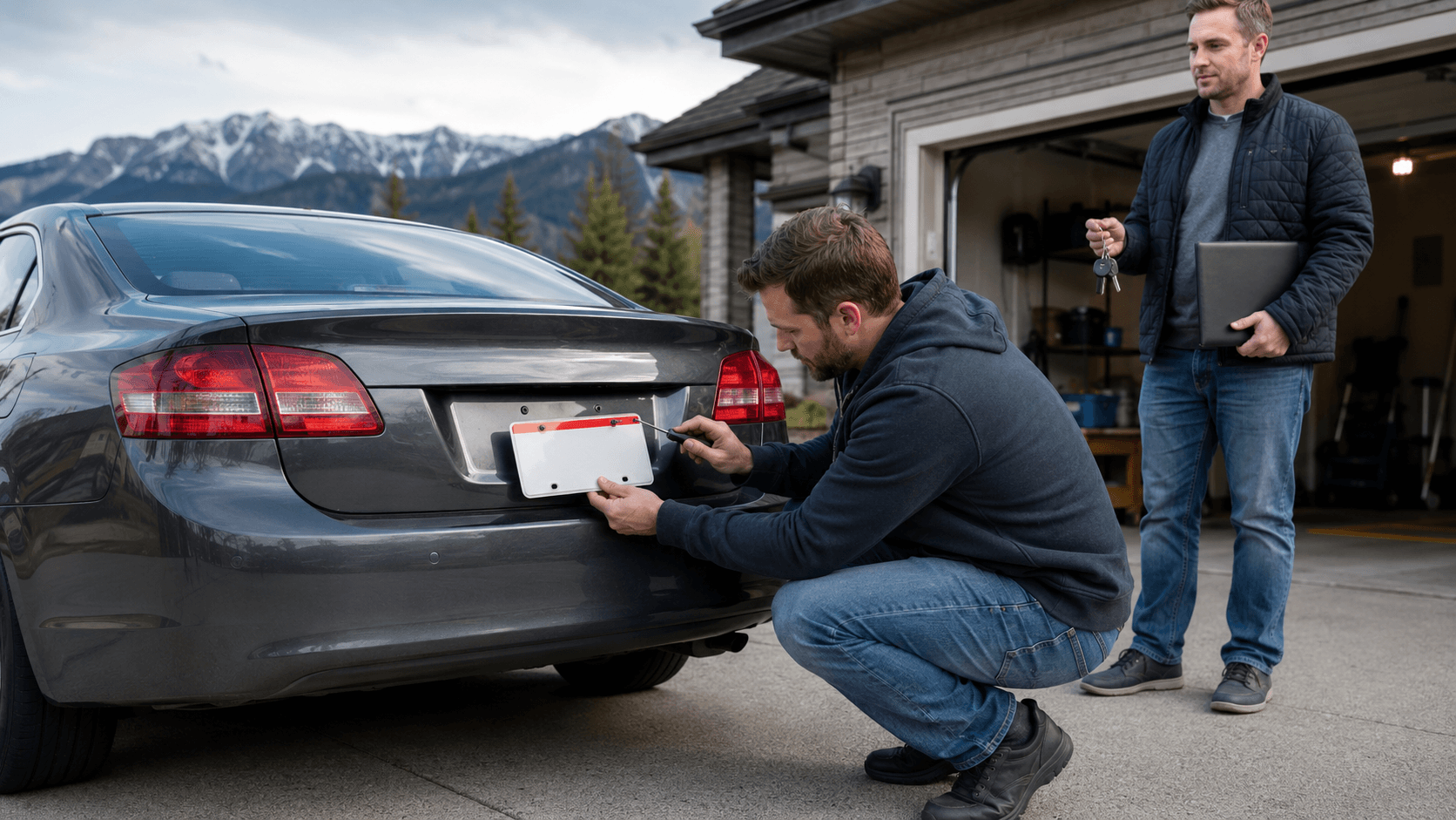 Alberta licence plate transfer guide
